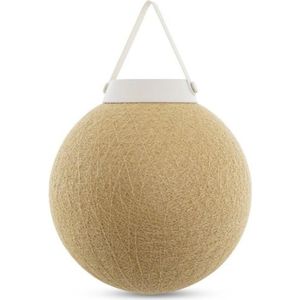 Cotton Ball Lights hanglamp Cream bruin D 25 H 27,5 cm