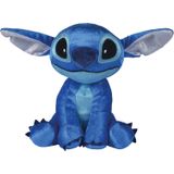Disney knuffel Stitch blauw 17 x 21 x 25 cm