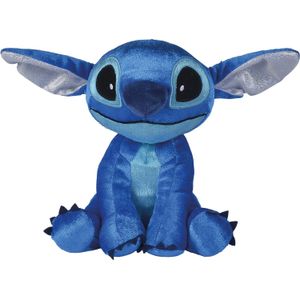 Disney knuffel Stitch blauw 17 x 21 x 25 cm