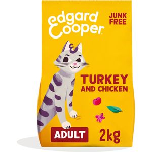 Edgard & Cooper kattenvoer eend/kip adult 2 kg
