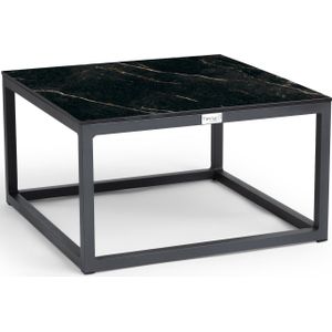 Tierra Outdoor loungetafel Rio marble antraciet 60 x 60 x 35 cm medium
