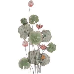 Intratuin wanddecoratie lotus multi 68,5 x 133 x 10 cm