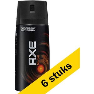 Axe Musk deodorant - body spray (6x 150 ml)