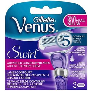 Gillette Venus Swirl scheermesjes (3 stuks)