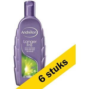 6x Andrélon Langer Fris shampoo (300 ml)