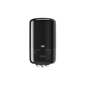 Tork Mini Centerfeed 558008 M1-dispenser voor poetspapier (zwart)