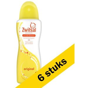 Aanbieding: 6x Zwitsal deodorant Original compressed (100 ml)