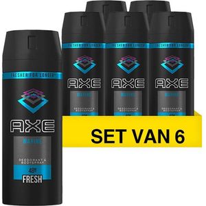 Axe Marine deodorant - body spray (6x 150 ml)