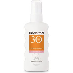 Biodermal zonnespray gevoelige huid factor 30 (175 ml)