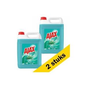 2x Ajax allesreiniger eucalyptus (5 liter)