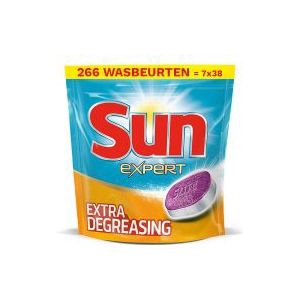 Sun All-in-1 Extra Degreasing vaatwastabletten (266 vaatwasbeurten)