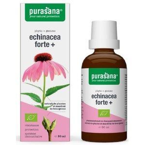 PURATG01 - Echinacea 50ml (BIO. Echinacea supplement. 50 ml, organic en 100% plantaardig. Voor de weerstand. Voor de natuurlijke afweer.) -  Purasana