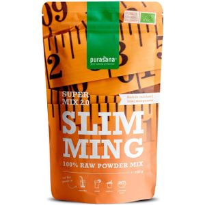PURASM14 - Slimming Mix 2.0 250g BIO (BIO. Slimming Mix 2.0 250g. Slimming Mix 2.0 is een zorgvuldig geselecteerde mix van kwaliteitsvolle poeders.) -  Purasana