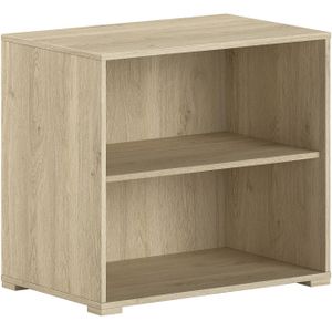 Sammie - Boekenkast - Bruin - Spaanplaat - 1 Legplank