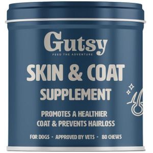 Huid & Vacht - Honden Supplement - Hypoallergeen - 100% Natuurlijk - 80 chews