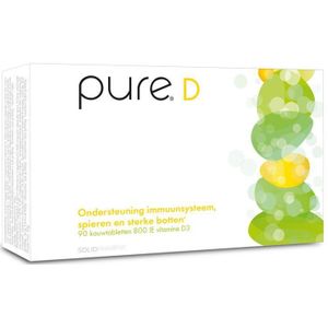 Pure D Kauwtabletten 90 stuks