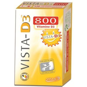 Vista D3 800 Smelttabletten 120 stuks