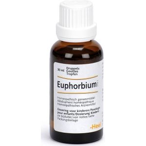 Heel - Euphorbium Druppels - 100ml - Homeopathische Geneesmiddelen