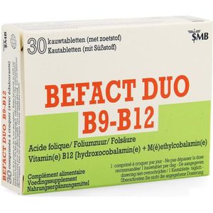 Befact Duo Kauwtabletten 30 stuks