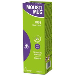 Moustimug 9,5% Deet Spray 100ml
