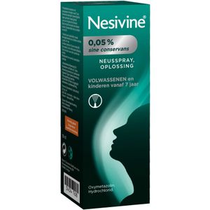 Nesivine 0,05% sine conservans Neusspray 10ml
