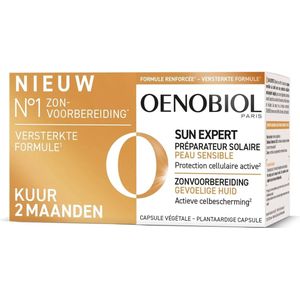 Oenobiol Sun expert gevoelige huid Softgel 2x30 stuks
