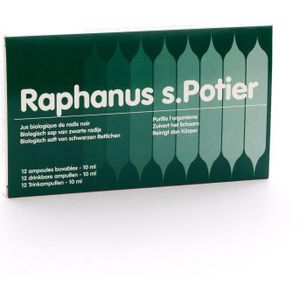 Raphanus s.Potier 10ml per os Ampullen 12 stuks