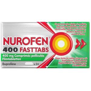 Nurofen Fasttabs 400mg Tabletten 24 stuks