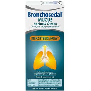 Bronchosedal Mucus honing-citroen Siroop 300ml