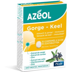 PiLeJe Azéol Keel Zuigtabletten 30 stuks