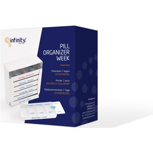 Pill Organizer week met schuifdeksel  1 stuks