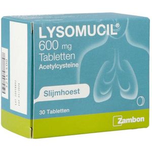 Lysomucil 600mg Tabletten 30 stuks