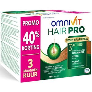 Omnivit Haar Nutri Repair Promo Tabletten 180 stuks