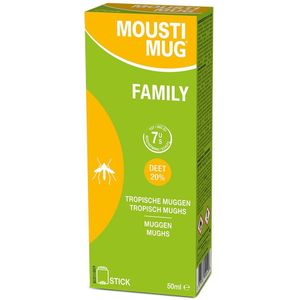 Moustimug Family 20% DEET Stick 50ml