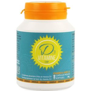 CBF Medical Vitamine D3  Softgel 180 stuks
