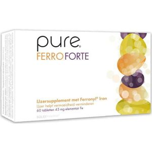 Pure FerroForte Tabletten 60 stuks