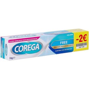 Corega Free Promo Kleefcrème 70g
