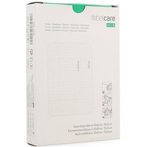 Febelcare Med6 Zelfklevend wondverband 7x5cm 10 stuks