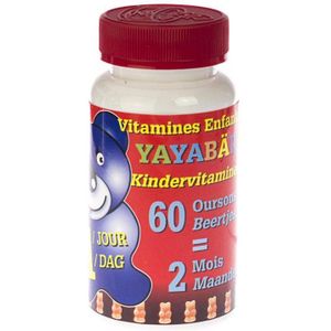 Yayabear vitamine beertjes Gommen 60 stuks