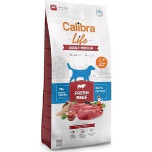 CALIBRA LIFE CANINE ADULT MEDIUM BREED FRESH BEEF  2,5KG