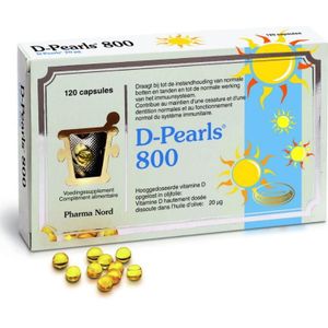 Pharma Nord D-pearls 800 Softgel 120 stuks