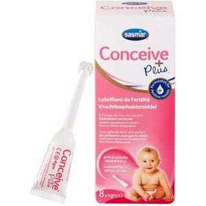 Sasmar Conceive Plus Vruchtbaarheidsglijmiddel  8x4g
