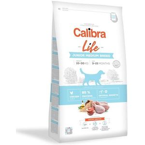 CALIBRA LIFE CANINE JUNIOR MEDIUM BREED CHICKEN  2,5KG