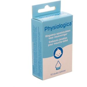 Physiologica Baby opzetstukken voor neusreiniger 10 stuks