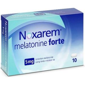 Noxarem Melatonine forte 5mg Tabletten 10 stuks