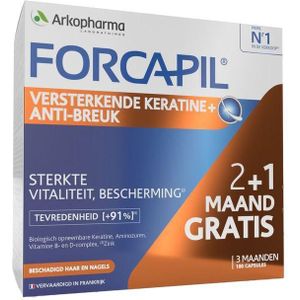 Forcapil Versterkende Keratine+ Capsules 180 stuks