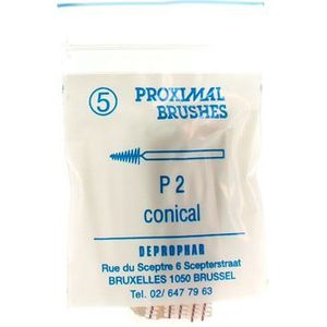 Proximal brush conisch p2 5 stuks