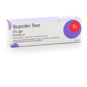 Teva - Ibuprofen 5% Gel - 50g - Pijnstillers