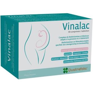 Vinalac + Vit D Tabletten 90 stuks