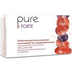 Pure B Forte Smelttabletten 60 stuks